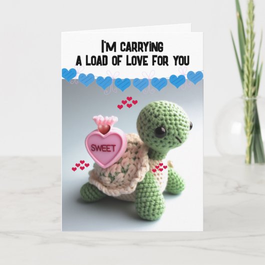 タートルラブハッピーバレンタインデー シーズンカード (正面)