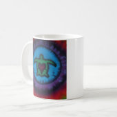 タートルラブ絞り染め コーヒーマグカップ (正面左)