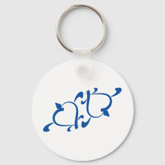 タートルラブ – 陰陽 キーホルダー