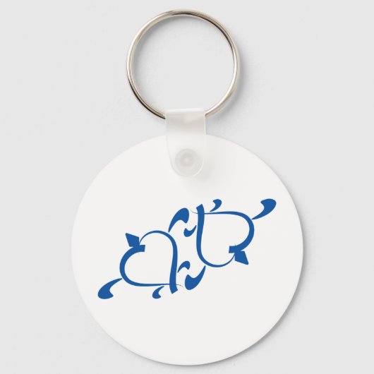 タートルラブ – 陰陽 キーホルダー (正面)