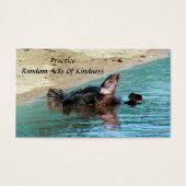 タートルランダム親切心カード (正面)