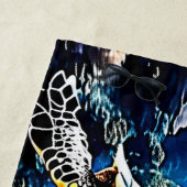 タートルリーフグローデザイン ビーチタオル (インサイチュ)