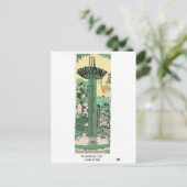 タートルレイクサイゴンデジタルイラストレーション ポストカード (スタンド正面)