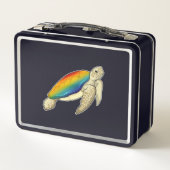 タートルレインボー メタルランチボックス (裏面)