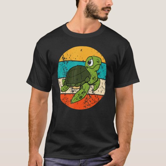 タートルヴィンテージレトロ Tシャツ (正面)
