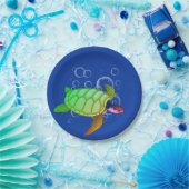 タートル紙プレート ペーパープレート (パーティー)