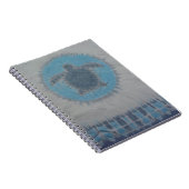 タートル絞り染め ノートブック (右側)