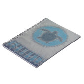 タートル絞り染め ノートブック (左側)