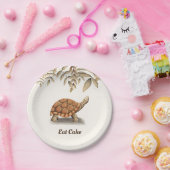 タートル誕生日 ペーパープレート (パーティー)