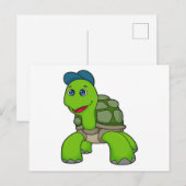 タートル キャップ ポストカード (正面/裏面)