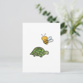 タートル（昆虫）マルハナバチ ポストカード (スタンド正面)