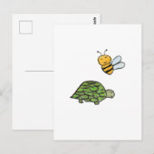 タートル（昆虫）マルハナバチ ポストカード (正面/裏面)