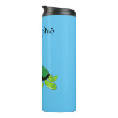 タートレー素晴らしおもしろいタートルパンブルー タンブラー (回転右)