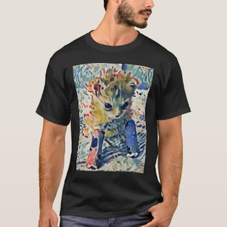 タートー絵画トキャットインスパイアマティス Tシャツ