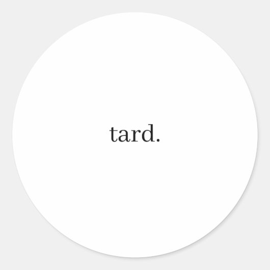 タード ラウンドシール (正面)