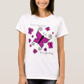 ターナーシンドロームそれは女の子の事のワイシャツです Tシャツ (正面)