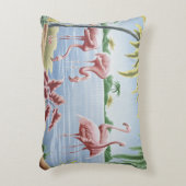 ターナーフラミンゴ装飾用クッション(カラー鮮やか付) アクセントクッション (正面(垂直))