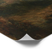 ターナー湖アエネース湖とクマエアンシビル ポスター (角)