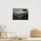 ターナー湖アエネース湖とクマエアンシビル ポスター (キッチン)