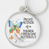 ターナー症候群蝶認識度母 キーホルダー (正面)