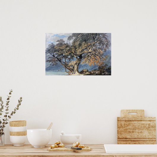 ターナー素晴らしツリー ポスター (キッチン)