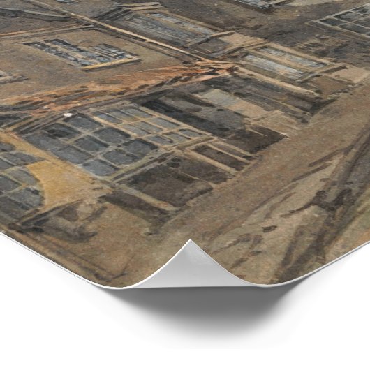 ターナー – カンタベリーのキリスト教会の門 ポスター (角)