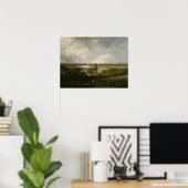 ターナー – グリニッジ公園からロンドン ポスター (ホームオフィス)