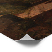 ターナー – シャトー・ド・セント・マイケル・ボネヴィル・サヴォイ ポスター (角)