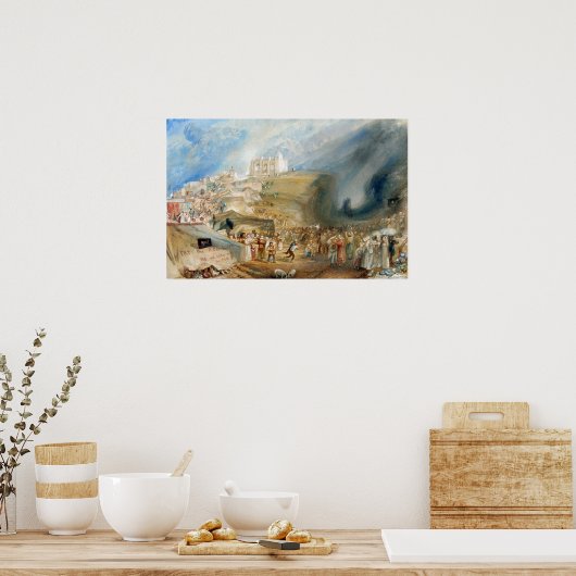 ターナー – セントキャサリンズヒルギルドフォードサリー ポスター (キッチン)