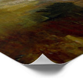 ターナー – テムズオーバーウォータールー橋 ポスター (角)