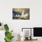 ターナー – ベルロックライトハウス ポスター (ホームオフィス)