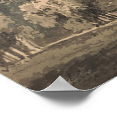 ターナー – ロドーレ・カンバーランドの滝 ポスター (角)