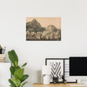 ターナー – ロドーレ・カンバーランドの滝 ポスター (ホームオフィス)