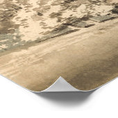 ターナー – 三階建てのジョージアンハウスin公園 ポスター (角)