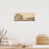 ターナー – 三階建てのジョージアンハウスin公園 ポスター (キッチン)