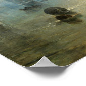 ターナー – 月明かりの下、石炭の中で持ち上げるケルメン ポスター (角)