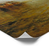 ターナー – 海に行くヴェネツィアの太陽 ポスター (角)