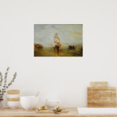 ターナー – 海に行くヴェネツィアの太陽 ポスター (キッチン)