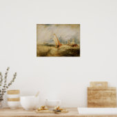 ターナー – Van Tromp Going To Please To The Maste ポスター (キッチン)