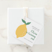 ターニングイエローレモン1st誕生日 フェイバータグ (インサイチュ)