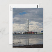 ターニングトルソビーチマルメスウェーデン ポストカード (正面/裏面)