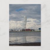 ターニングトルソビーチマルメスウェーデン ポストカード (正面)