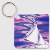 ターニング波 キーホルダー (正面)