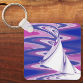 ターニング波 キーホルダー (正面)