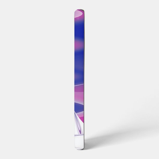 ターニング波 SAMSUNG GALAXYケース (左側面)