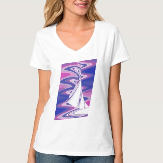 ターニング波 Tシャツ (正面)