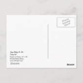 ターニング離れはがき ポストカード (裏面)