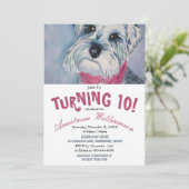 ターニング10誕生日パーティー招待状 招待状 (スタンド正面)