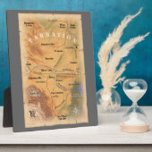 ターネーションはどこだ?(おもしろい地図) フォトプラーク (側面)