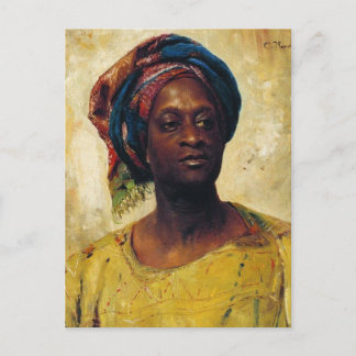 ターバンに住むアラブ人。Konstantin Makovsky ポストカード